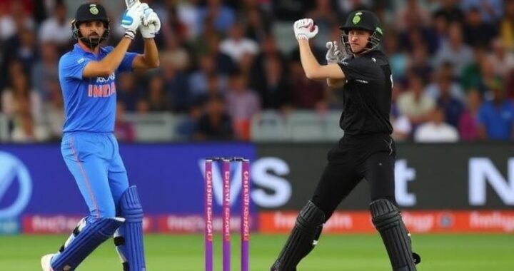 India vs New Zealand Match Scorecard